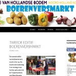 Website Boerenversmarkt en social media bijhouden